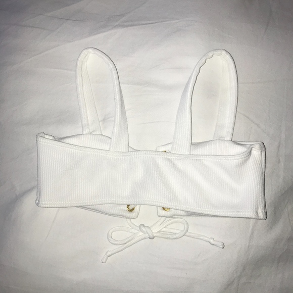 White Bikini Top - Picture 2 of 2